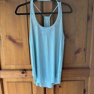 Lululemon Athletica Seafoam Blue Strappy Tank Top